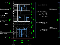 Hồ sơ thiết kế nhà phố 3 tầng 5x25m Full kiến trúc kết cấu điện nước