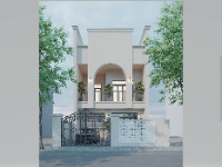 Hồ sơ thiết kế nhà phố 3 tầng hiện đại 7.5x20m
