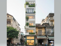 Hồ sơ thiết kế nhà phố 6 tầng hiện đại 4.5x14m