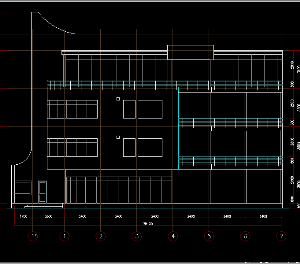 Hồ sơ thiết kế Nhà Thư Viện trường BTVH Hữu Nghị Việt - Lào 4 tầng kt 9.3x20.4m ( Gồm: Kiến trúc + Kết cấu + M$E)