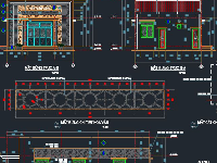 Hồ sơ thiết kế nhà văn hóa xã kích thước 8x18m