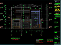 Hồ sơ thiết kế nhà văn phòng làm việc 03 tầng (kiến trúc, kết cấu và dự toán)
