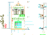 Hồ sơ thiết kế thi công nhà ở 2 tầng 5x16m đẹp mắt