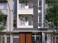 Hồ sơ thiết kế thi công nhà phố 4 tầng 5x18m chất lượng,hiện đại năm 2018