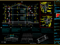 Trường học 2 tầng,vẽ trường học,Trường học cad,File cad trường học 2 tầng,Trường mầm non,trường mẫu giáo