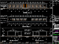 Hồ sơ thiết kế trường THCS Hùng Cường TP. Hưng Yên 2 tầng ( File cad + Dự toán)