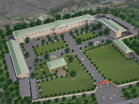 Hồ sơ thiết kế trường tiểu học 2 tầng kích thước 12x90m full kiến trúc, kết cấu, dự toán, điện nước