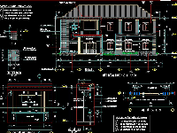 trạm y tế 2 tầng,trạm y tế,Cad trạm y tế