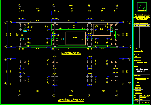 Hồ sơ xây dựng bản vẽ kết cấu nhà dân bằng Autocad