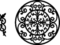 Hoa văn mái kính cnc mới nhất