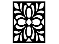 Hoa văn vuông cnc thiết kế dxf