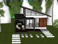 Home stay sketchup,model su home stay,home stay model su,sketchup home stay,file sketchup homestay