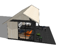 Home stay sketchup,model su home stay,file sketchup home stay,file su home stay,home stay file sketchup