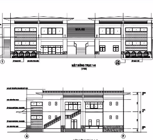 nhà ăn trường học,bản vẽ nhà ăn trường học,thiết kế nhà ăn trường học