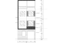 nhà 4 tầng,cad nhà 4 tầng,file cad nhà phố 4 tầng