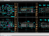 Hstk trụ sở làm việc đẹp file cad