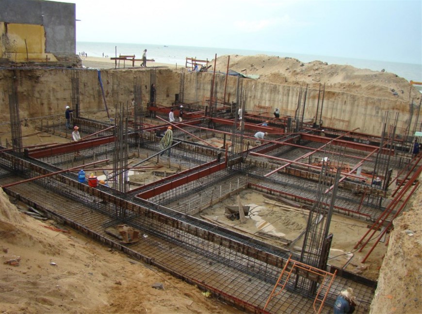 động thổ gặp mưa, đổ móng nhà, điềm lành hay xấu, phong thủy xây nhà