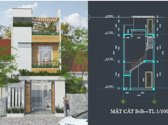 chi phí thiết kế kết cấu, giá thiết kế nhà phố, báo giá kết cấu nhà phố, thiết kế kết cấu nhà phố, phí thiết kế xây dựng nhà phố