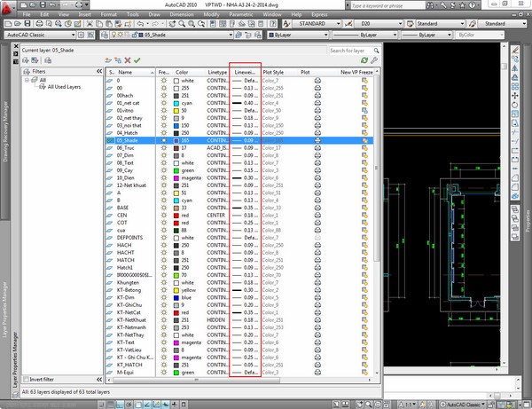 Autocad, Filethietke.vn, in bản vẽ cad