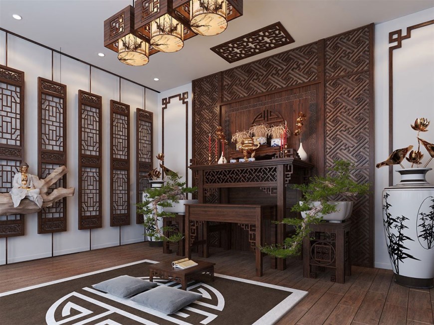 ban thờ, phong thủy ban thờ, ban thờ phong thủy