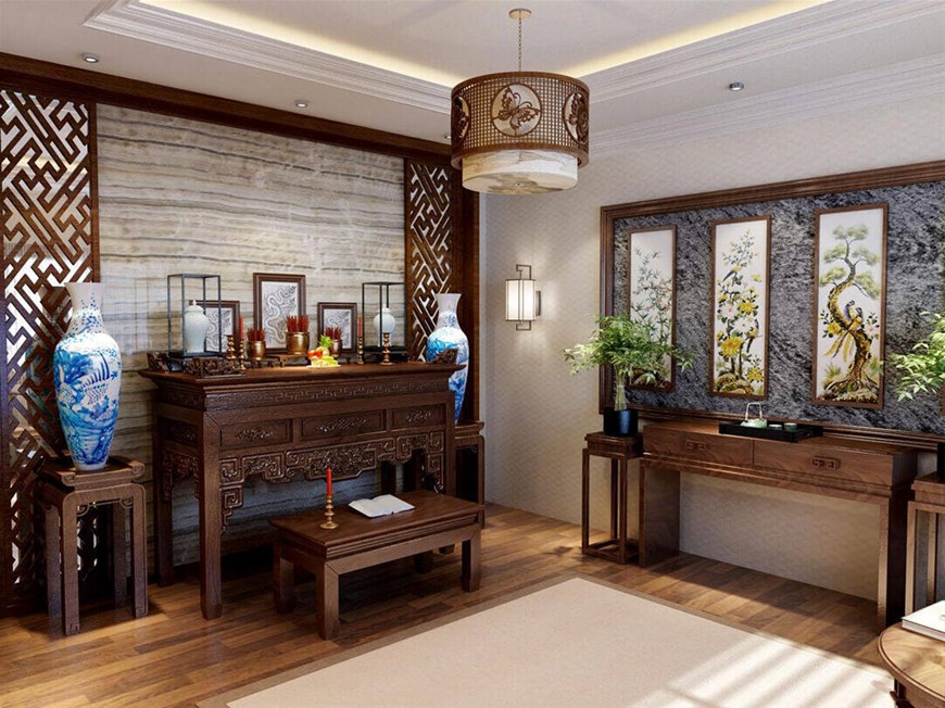 ban thờ, phong thủy ban thờ, ban thờ phong thủy