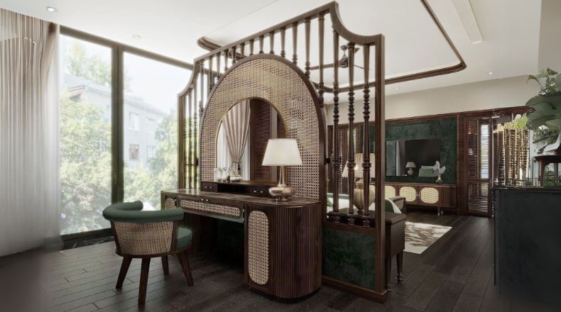 nội thất Indochine , Phong cách nội thất Indochine, mẫu thiết kế đẹp nhất 2025
