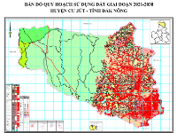 Kế hoạch sử dụng đất huyện Cư Jút, Đắk Nông năm 2023
