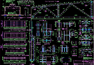 Kết cấu thép File thiết kế Autocad