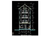Khách sạn mini 4 tầng diện tích 8.1x14.7m