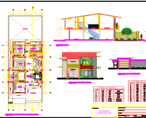 Kiến trúc mặt bằng nhà ở chi tiết