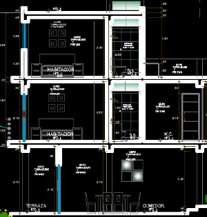 cad nhà mái bằng,cad nhà đẹp,kiến trúc mái bằng