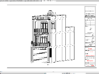 Kiến trúc nhà phố 3 tầng kích thước 5x20m tân cổ điển Revit 2021