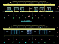 Kiến trúc trường mầm non kích thước 11.4x27.9m