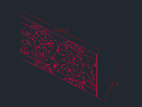 Lan can cầu thang sắt CNC