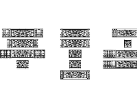Lan can cnc 12 kích thước file dxf
