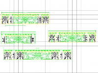 Lan can CNC thiết kế autocad