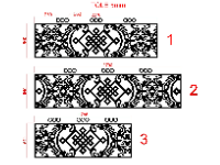 Lan can hiện đại đẹp nhất file dxf