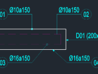 Lệnh tạo mũi tên theo cung tròn trong Autocad