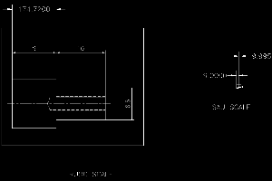 Lỗi tỉ lệ kích thước,file cad,bản vẽ