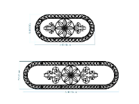 Mái kính cnc thiết kế dxf đẹp mắt