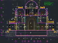 biệt thự 4 tầng,file cad biệt thự,cad biệt thự 4 tầng