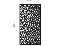 Mẫu 2d cnc vách ngăn đơn giản dxf