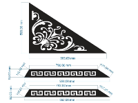 Mẫu 2d hoa văn cổng cắt cnc