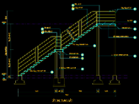 thang thoát hiểm 1 tầng,FIle cad thang thoát hiểm 1 tầng,Mẫu thang thoát hiểm nhà xưởng,thang thoát hiểm nhà công nghiệp