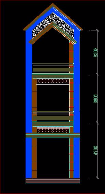 Mẫu bản vẽ nhà 3 tầng và nhà cấp 4