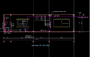 Mẫu bản vẽ Nhà ở 4x15,8 đầy đủ phần điện nước