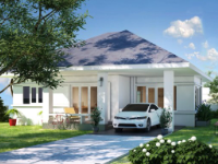 Mẫu biệt thự 1 tầng 3dmax
