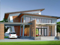 Mẫu biệt thự 2 tầng hiện đại su đẹp