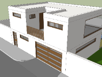 Mẫu biệt thự 2 tầng model su đẹp