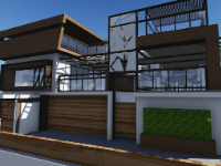 file su biệt thự,sketchup biệt thự,model su biệt thự